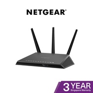 NETGEAR Nighthawk Cybersecurity Smart WiFi Router (RS400) - AC2300 Wireless Speed (up to 2300 Mbps)  4 x 1G Ethernet and