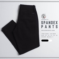 GOODWIN - 9699 SPANDEX PANTS กางเกงขายาวผู้ชาย ผ้ายืด สีพื้น Slim fit