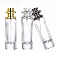 Combo of 10 thick, sturdy 30ml Johnson-style glass perfume bottles, mist spray nozzle.
