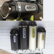 Fengge1ท่อไอเสียรถจักรยานยนต์51มม. ท่อไอเสียคาร์บอน300cc ดัดแปลง600CC 1000CC สำหรับฮอนด้า Cbr600 NC7