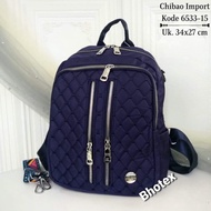 Tas Ransel Chibao 6533-15 Bahan Parasut. Tas Chibao Ori Tas Ransel