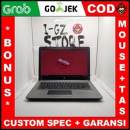 Laptop Siap Zoom HP 240 G6 i5 2018 8/256 SSD 14 Inch Lengkap Dus