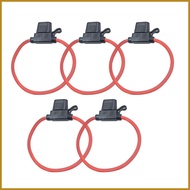 32v Fuse Holder 5pcs Waterproof Fuse Holder Socket Mini Inline Fuse 12V 32V Fuse Block Socket For Ve