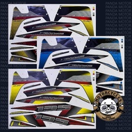Yamaha lc135 rx135i v1 spark rx135 (6) siam motor cover sticker stiker stripe ready stok automotive 