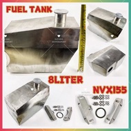 NVX155 V1 TANGKI MINYAK 7.2LITER & 8LITER & 9 LITER FUEL TANK ALUMINUM STAINLESS STEEL