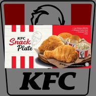 KFC 1 piece Meal Voucher Snack Plate