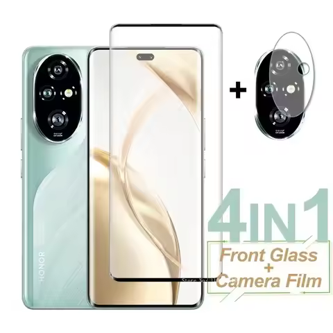 For Honor 200 Pro Glass Screen Protector Full Cover Tempered Glass On Honor 200 Pro Protective Phone