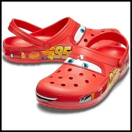 Aoger Disney Lightning Mcqueen Pixar Crocs Outdoor beach slippers Cute Cartoon anime Pool anti slip 