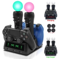 Newest PS Move VR PSVR Controller Charger Stand PS4 Joystick Gamepad Charging Dock Station for Plays