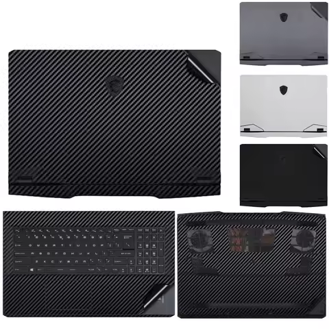 Pre-Cut No Residue Laptop Skin Sticker Notebook Cover for MSI 2 pro GP GE 76 GF GE GS GL 66 WS 65 75