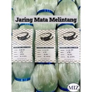 030 x 6 1/4" 6 1/2" 6 3/4" x 40MD x 91.4MTR Mata Melintang Fishing Net Jaring Tangsi Pukat Ikan Bawa