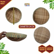 Kalo Bamboo Basket Coconut Milk Basket/ Onion Basket Bamboo Strainer/ KO3