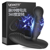 Electric shock prostate massager rotating male anus masturba电击前列腺按摩器旋转男用后庭自慰器遥控肛塞成人情趣性用品20250424