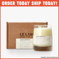 Le Labo Petit Grain 21 Scented Candle / Bougie Parfume