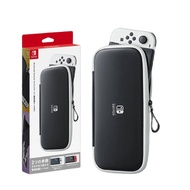 Nintendo Switch OLED Carrying Case &amp; Screen Protector White