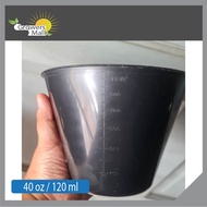 Rubber Tapper Cup 40oz @ 1200ml  /Collector Mug/Cawan susu getah/Mangkuk Plastik/Pokok/Outdoor/Pasu