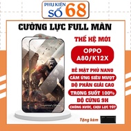 Oppo A80 / K12x KK warrior tempered glass with transparent nano coating, smooth touch