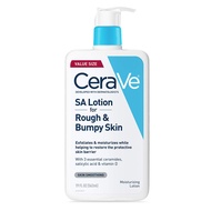 CeraVe SA Lotion for Rough & Bumpy Skin | Vitamin D, Hyaluronic Acid, Lactic Acid, Niacinamide & Sal