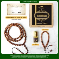 Bersertifikat TASBIH KAUKAH Turki 10 MM - 99 butir | Tasbih premium bersertifikat | Tasbih kokka Azi