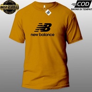 KAOS BAJU NB PRIA WANITA TSHIRT KAOS DISTRO DEWASA SABLON HITAM KATUN COMBED 30S LENGAN PENDEK OBLON