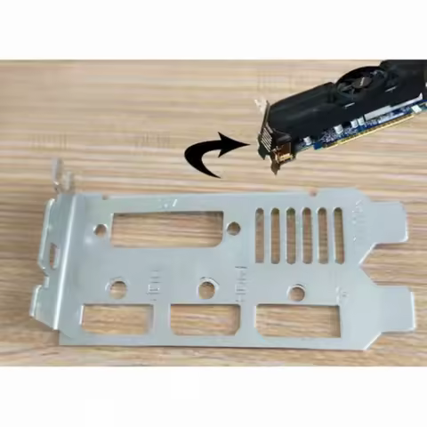 D Low Profile Bracket For GIGABYTE GTX750 GTX1050 GTX1050Ti GTX1650 LP Video Card