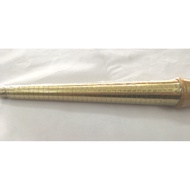TSK Brass Ring Mandrel Stick Gauge Hong Kong Size Standard No.1-33 With Wooden HandleSK Brass Ring M
