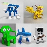 JOWENTY  Printed Figure, Horror Game Theme 67 Brainrot Figure Miniature Craft Decoration, Creative I