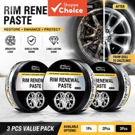 Pro Car Wheel Scratch Repair Cream 50g – Tire & Wheel Polish Restores Shine & Protects Rims 1/2/3 Un
