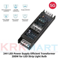 POWER CONVERTER LED Power Supply 24v Led Driver Mute Lighting Transformers 200w for Led Strip Light Bulb