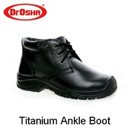 sepatu safety shoes dr osha titanium / sepatu proyek dr osha - 43