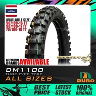 TAYAR MOTORSIKAL DURO DM1100 TYRE 70/100-19, 90/100-16, 90/100-17 (MOTO CROSS PATTERN)
