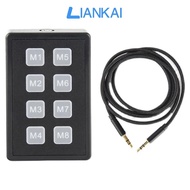 LIANKAI แป้นพิมพ์ลัดสำหรับ ICOM IC705 IC7100 IC9700 IC7410ด้วยสายเคเบิล