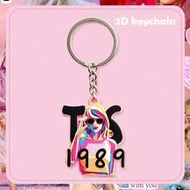 Cute 1989 Music Metal Keychain Pin - Decorative Accessory For Bags, Accessories, Car Parts, Couple's