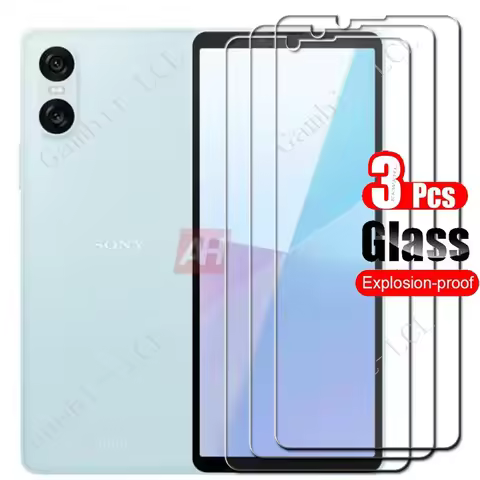 3PCS 9H Tempered Glass For Sony Xperia 10 VI 6.1" Protective ON SonyXperia10VI Xperia10VI 10VI Scree