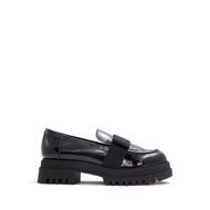 Aldo Theatric Women's Loafers-Black Women Loafer Shoes