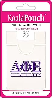 Delta Phi Epsilon - Koala Pouch - Adhesive Cell Phone Wallet