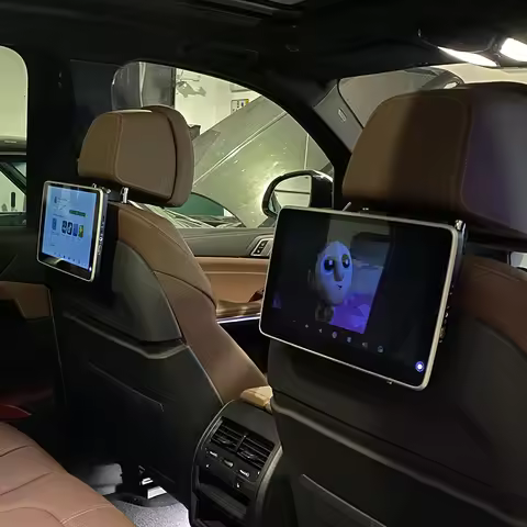 11.6 Inch Android 12 Tablet Screen For BMW X7 M50i M60i Car Rear Seat Headrest Monitor Display IPS P