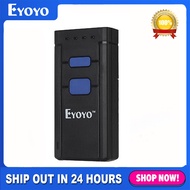 Eyoyo 1D Bluetooth Barcode Scanner 1D CCD Bar Code Scanner Portable Bluetooth Wireless Barcode Scann
