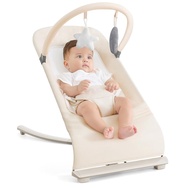 3 Combination 1 Portable Baby Rocker & Cradle,Suitable for newborns to toddlers - 4 Adjustable recli
