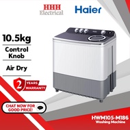 Haier Semi Auto Washing Machine Mesin Basuh 10.5kg HWM105-M186