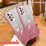 Case Samsung A72 4G 5G SM-A725F SM-A725F/DS SM-A725M SM-A725M/DS  Colorful gradient glitter powder e