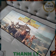A54 - Desk Pad [PUBG 54] Large Size 90x40cm, 3mm thick, Easy to Move Mouse, specializes in anti-slip