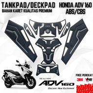 Km272 TANKPAD/DECKPAD Motorcycle HONDA ADV 160 ABS/CBS Accessories Variation ADV 160