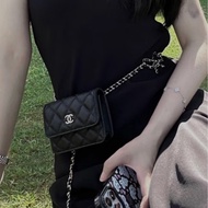 Chanel cf mini 鏈條風琴包