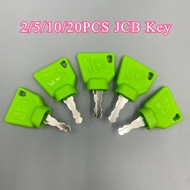 JCB 14607 Excavator Ignition Start Key Replacement for Models JCB B210 230 240 360 370 Heavy Equipme