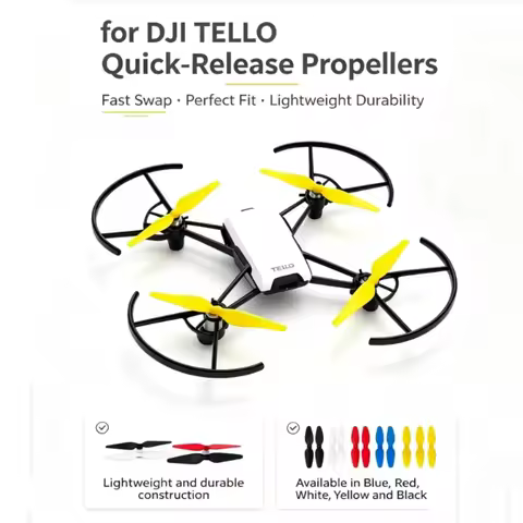 2 Pairs Quick-Release Propellers for DJI TELLO Drone Blade, Lightweight/durable/excellent performanc