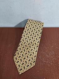 義大利製 Fendi 滿版 FF logo 英倫 紳士 領帶