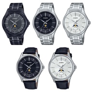 Casio Standard นาฬิกาข้อมือผู้ชาย สายสแตนเลส/สายหนัง รุ่น MTP-M100,MTP-M100B,MTP-M100D,MTP-M100L (MT