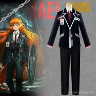 Limbus Company Faust Ishmael Hong Lu Black Uniform Cosplay Costume Set