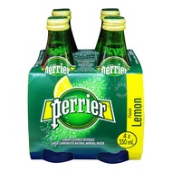 Perrier Sparkling Mineral Bottle Water - Lemon